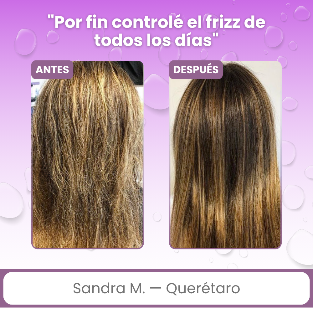 GLENDA HAIR® | Peina, alisa, hidrata y elimina el frizz al instante mientras disfrutas de un relajante masaje capilar