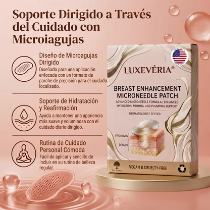 Parches Luxevéria®  | Recupera la firmeza y el volumen de tus senos caídos en tan solo 14 días