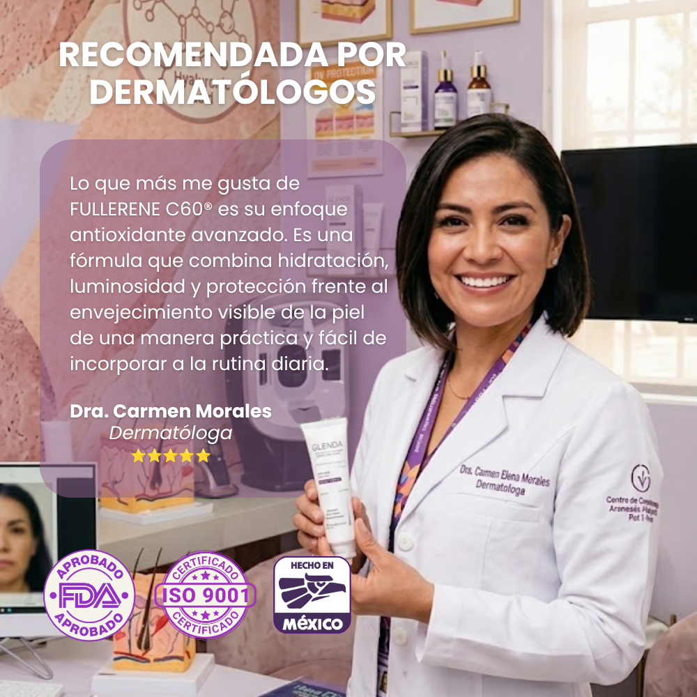 CREMA ANTIEDAD FULLERENE C60 - El antioxidante que tu piel necesita después de los 40