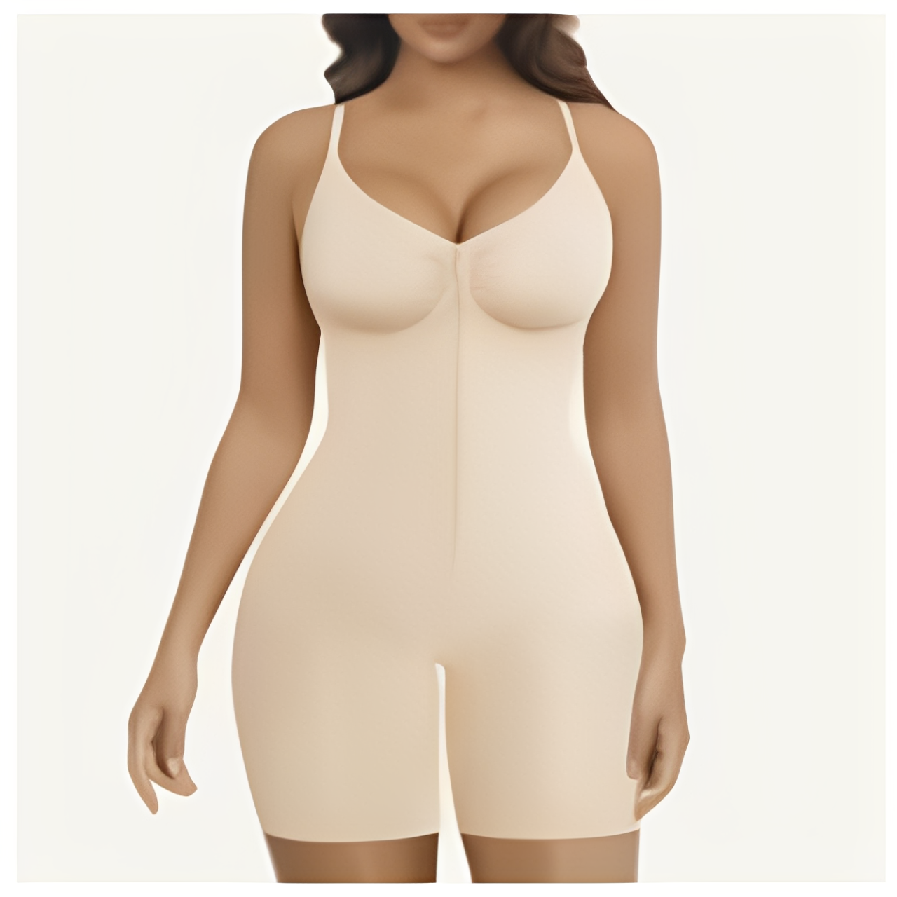 GLENDA® | Faja moldeadora Tipo Short Con Cremallera, Luce tu Figuara y Baja de Peso 2 en 1