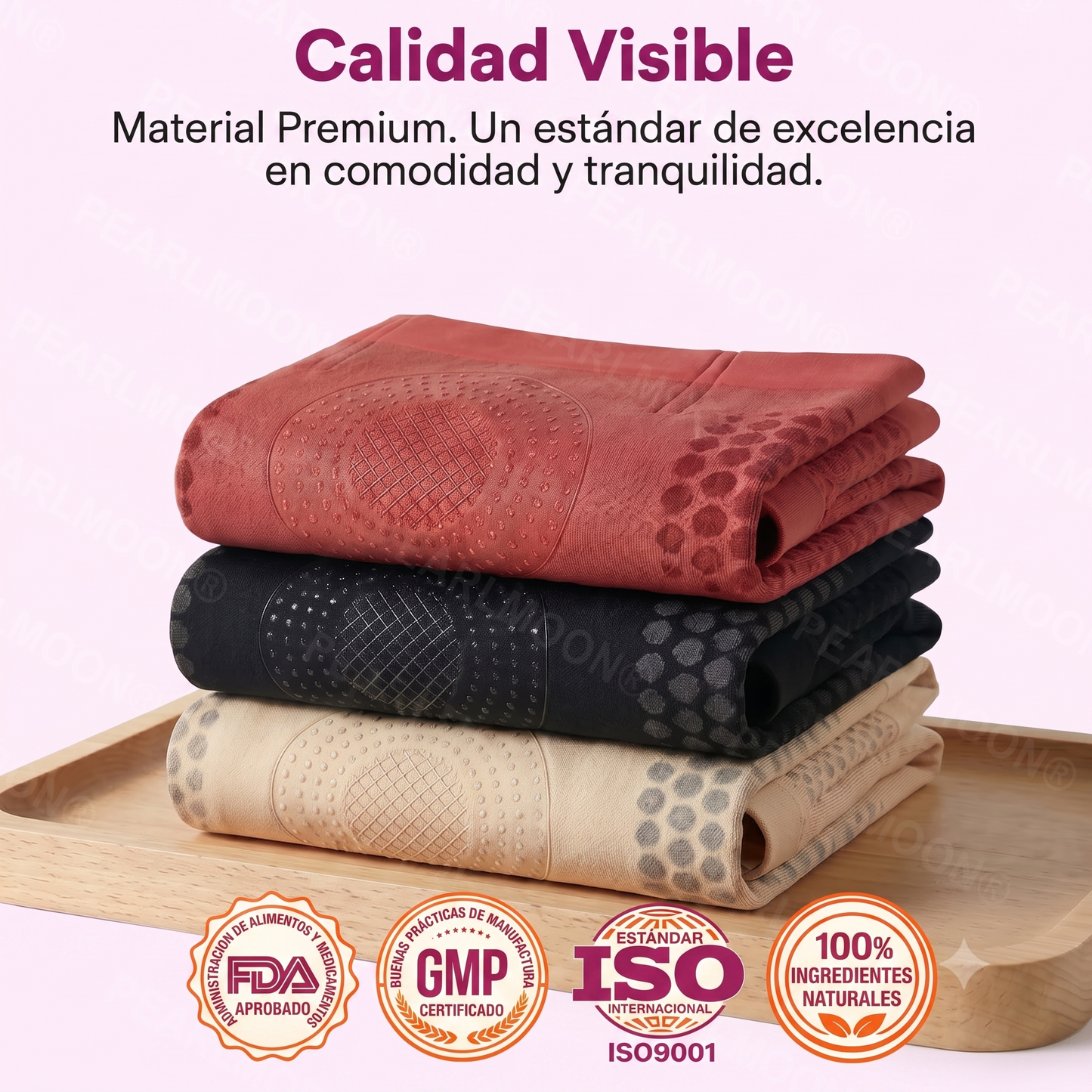 Tienda Oficial | PEARLMOON® 2026 Shorts Adelgazantes 4-en-1 con Moringa · Berberina × Termogénicos Zeolita 🇲🇽 (Solo 8 horas al día, cambios visibles en 7 días)