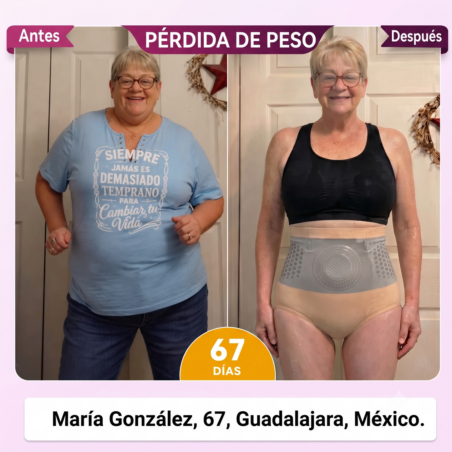 Tienda Oficial | PEARLMOON® 2026 Shorts Adelgazantes 4-en-1 con Moringa · Berberina × Termogénicos Zeolita 🇲🇽 (Solo 8 horas al día, cambios visibles en 7 días)